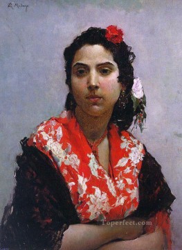 ジプシーのリアリスト女性 ライムンド・デ・マドラソ・イ・ガレッタ Oil Paintings